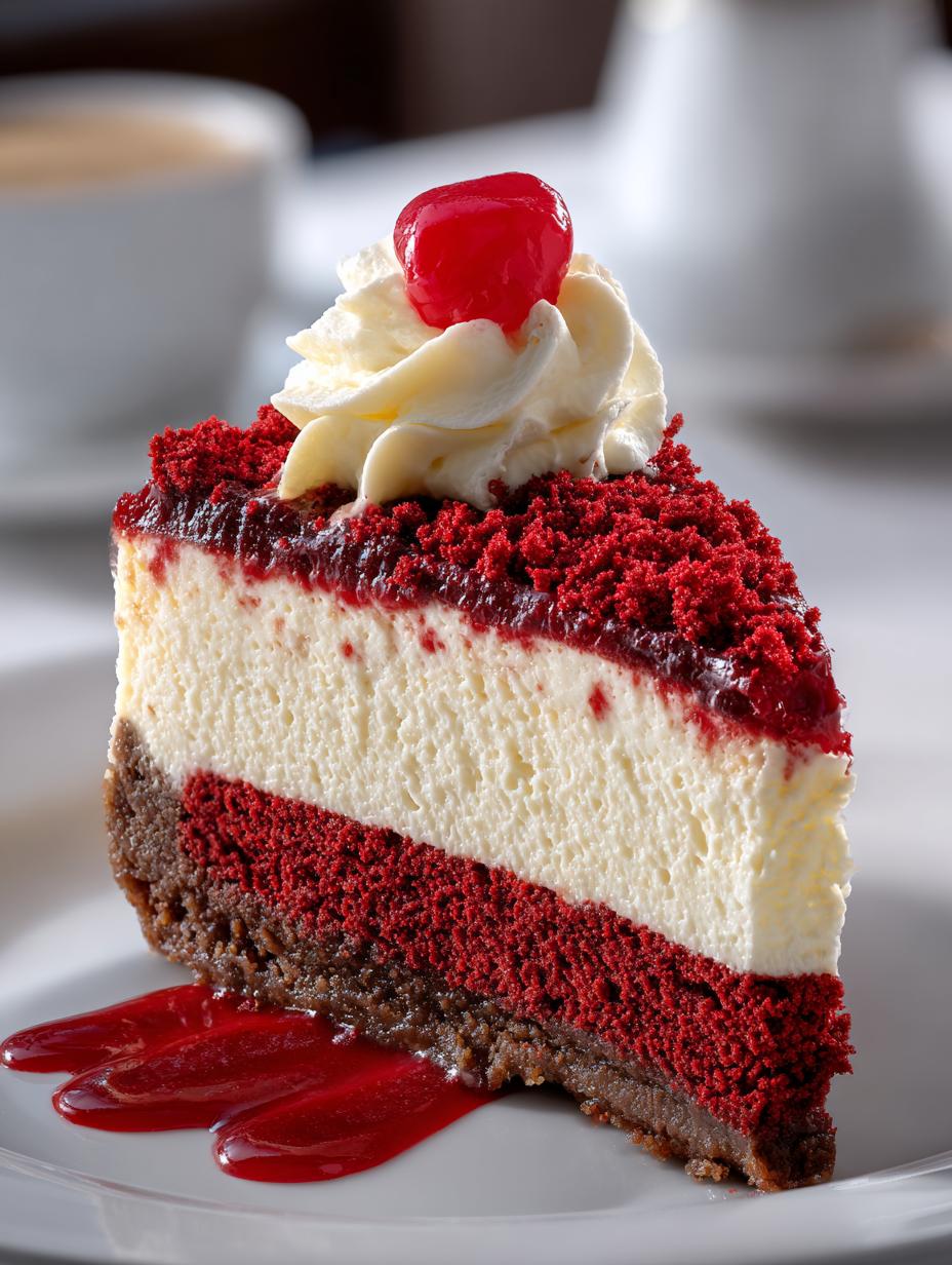 Red Velvet Cheesecake: 12 Tips for a Delicious Delight - Red Velvet Cheesecake - additional detail