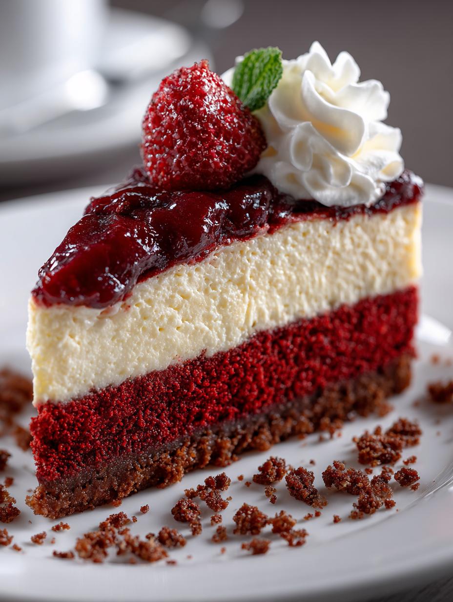 Red Velvet Cheesecake