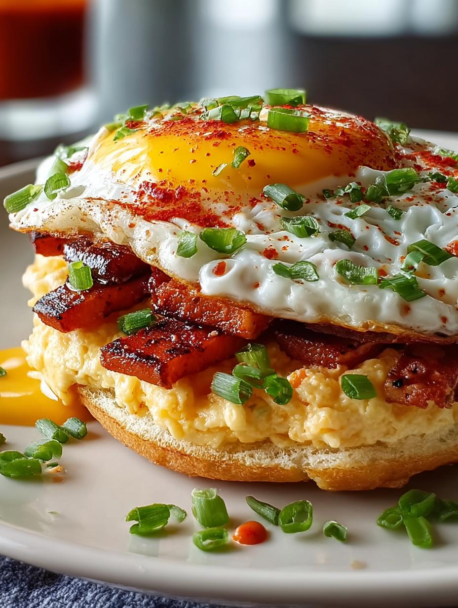 Delicious Spicy Chipotle Egg Breakfast Sandwiches to Try - Spicy Chipotle Egg Breakfast - main visual representation
