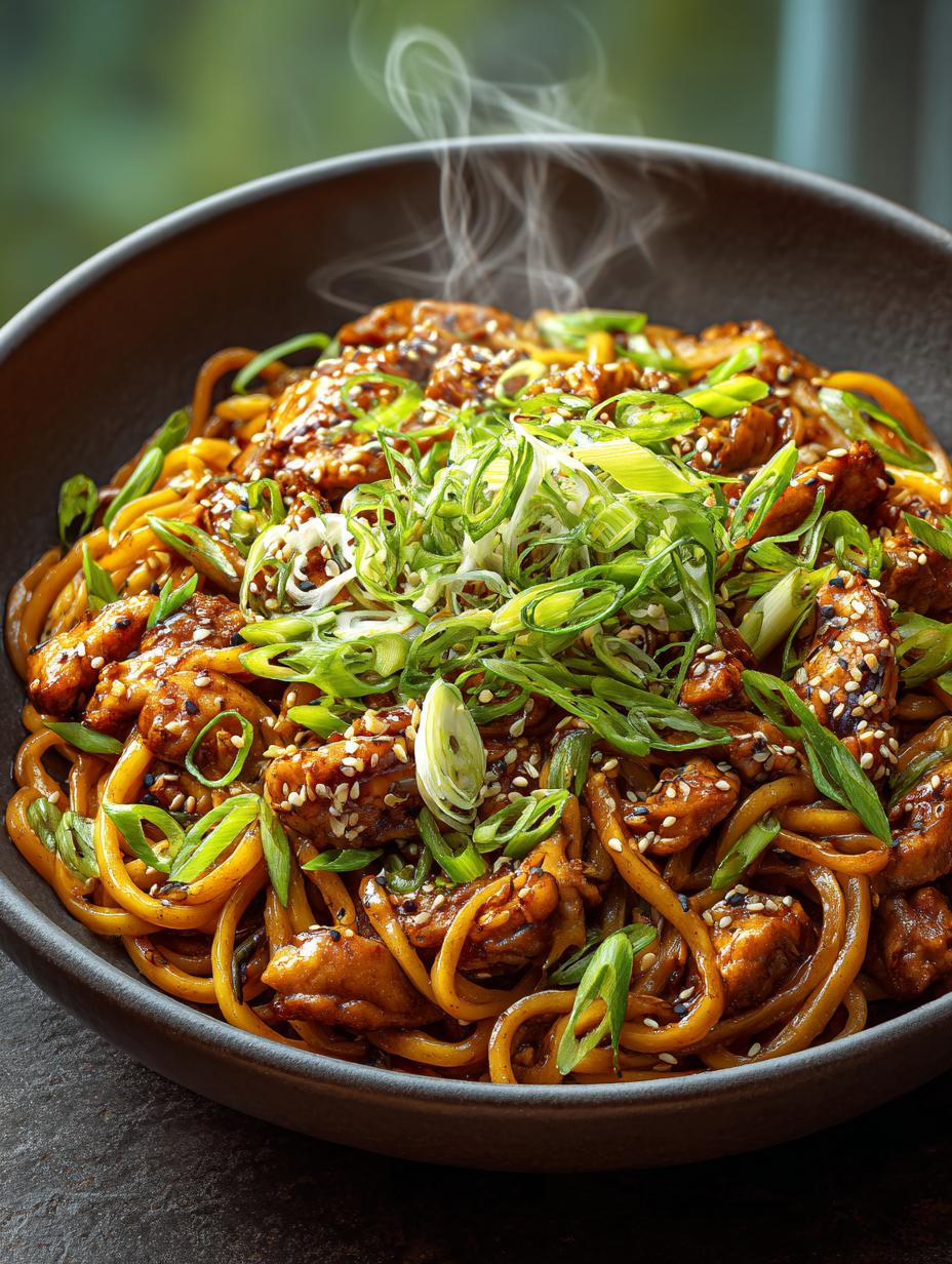Sticky Garlic Chicken Noodles: 5 Irresistible Recipes - Sticky Garlic Chicken Noodles - additional detail
