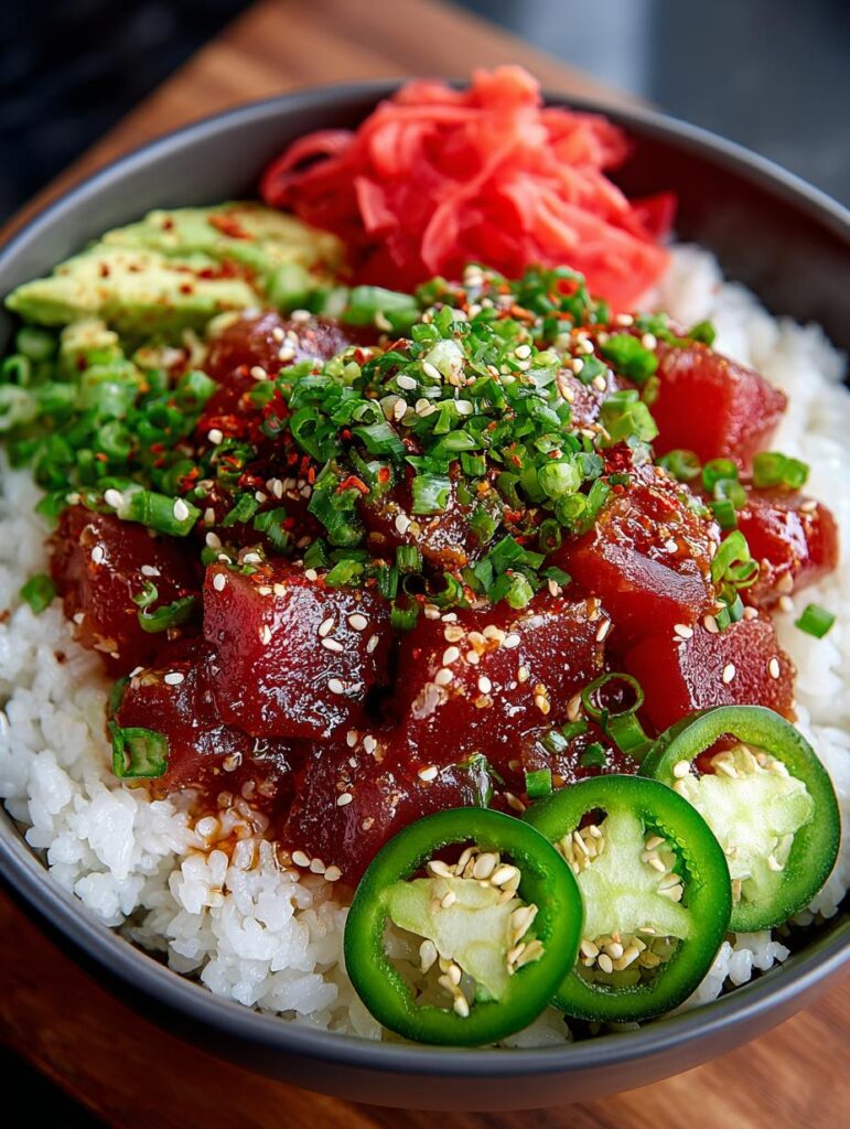 Tuna Spicy Poke Bowl